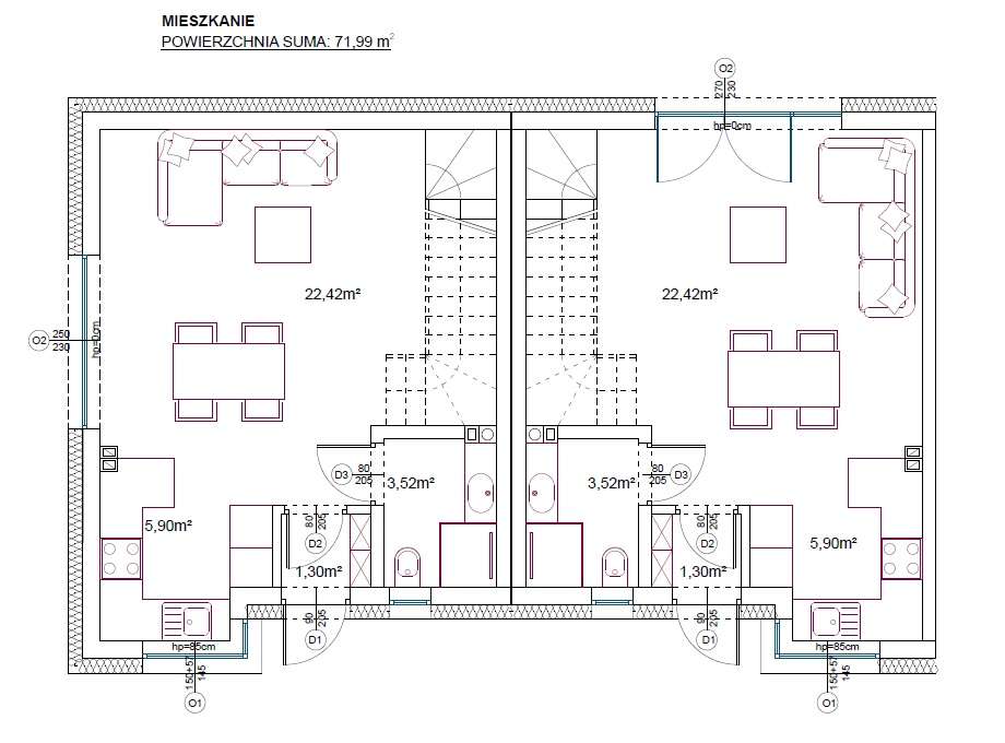 Działka pod Inwestycję Mieszkaniową – 1200 m2 PUM, pozwolenie na bud.-7
