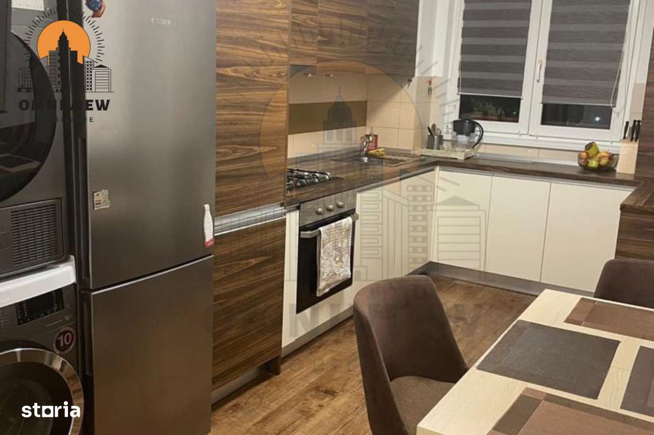 Apartament 3 camere renovat, mobilat complet – zona Vlahuță, lângă ITC-0