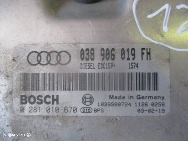 Centralina 038906019FH AUDI A3 2002 1.9Tdi BOSCH - 2