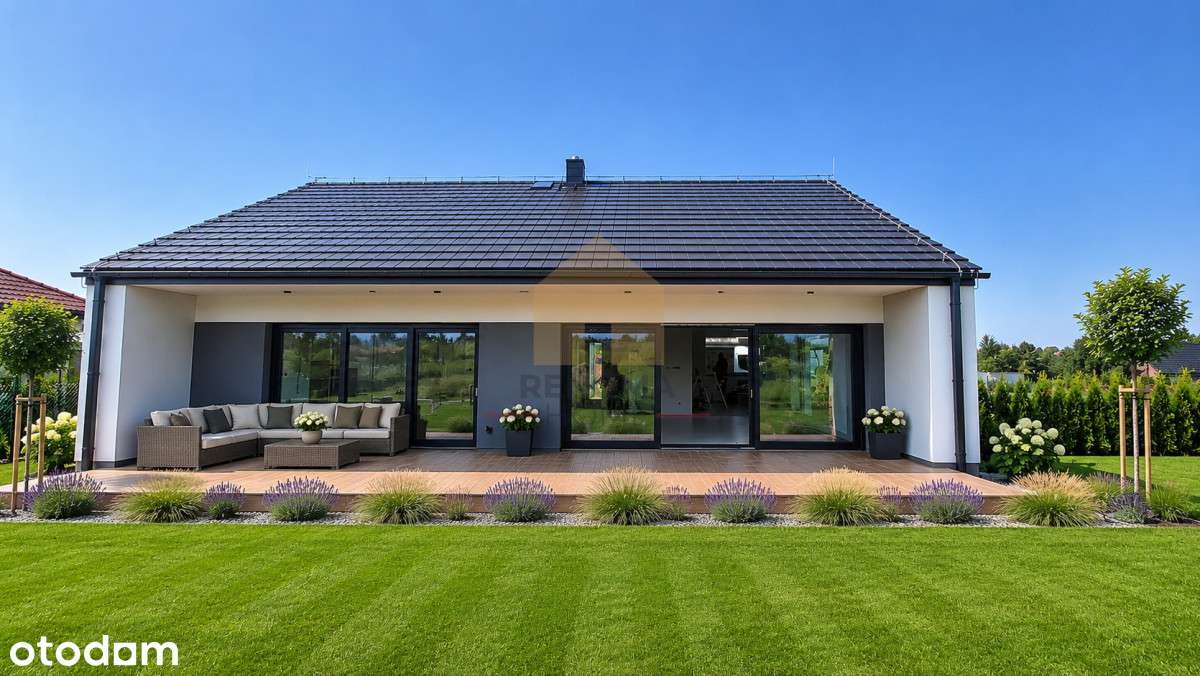 Nowoczesny Dom Parterowy | Duża Działka 1300 m2