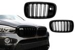 Grelhas Frontais Duplas Bmw X5 F15 ou X6 F16 - Grelhas Duplas c/ CAMERA - 1