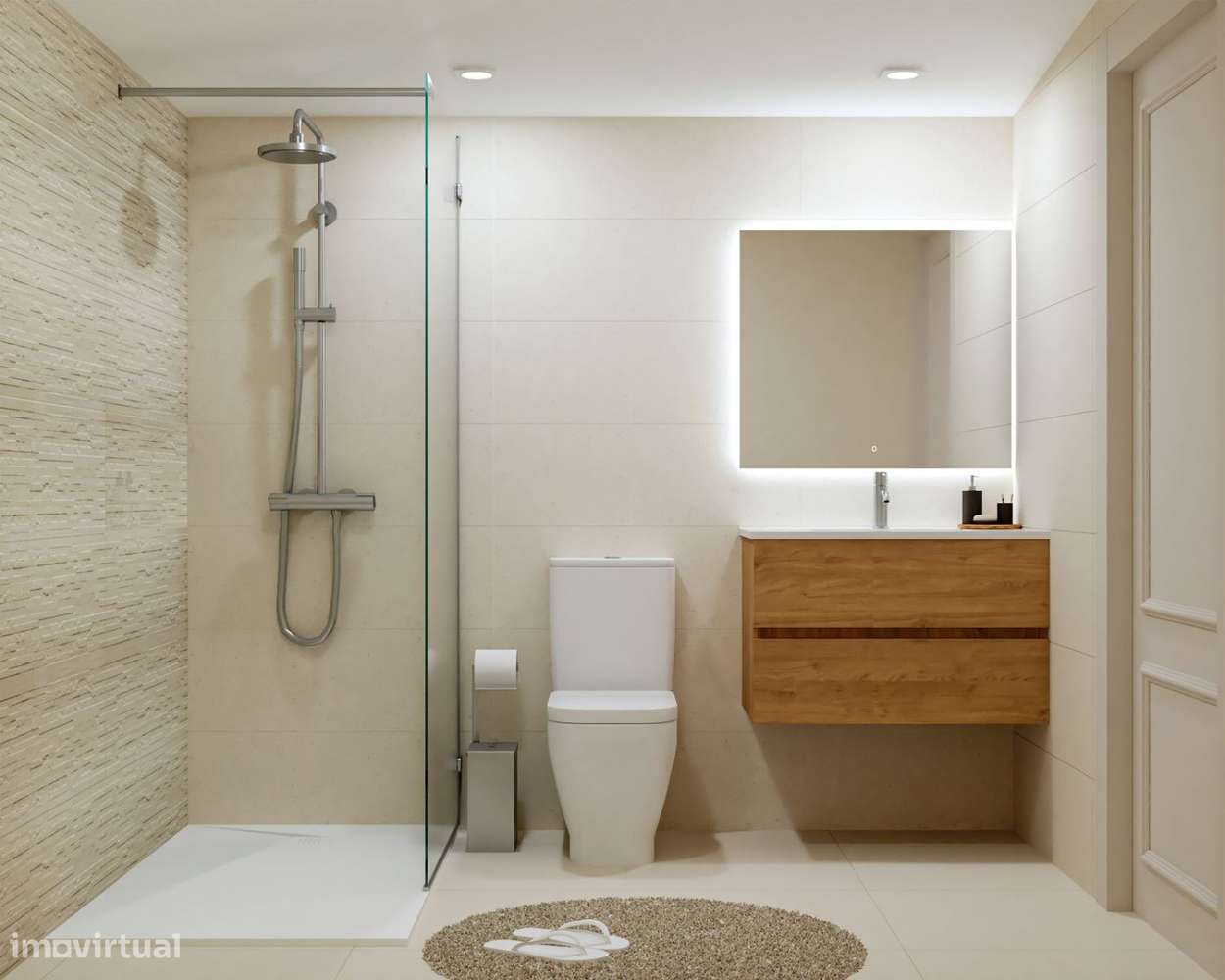 APARTAMENTO T2 Duplex  com terraço, como novo, Situado no Bairro No...-15