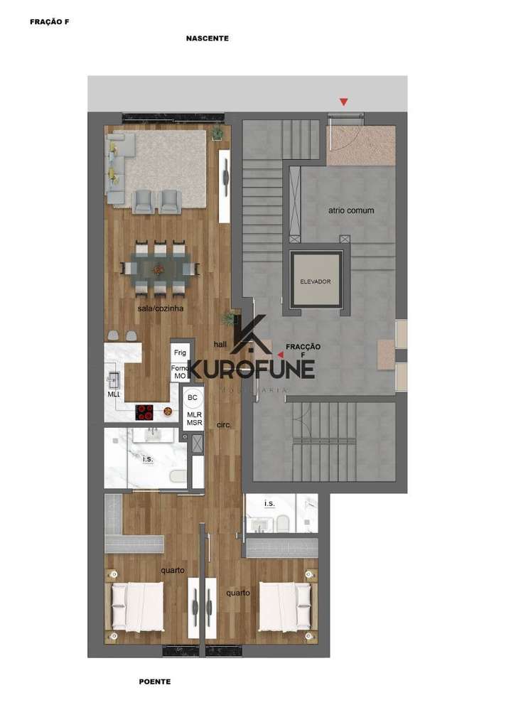 T2 Totalmente Equipado em Avintes  Excelente Investimento com Rendi...-23