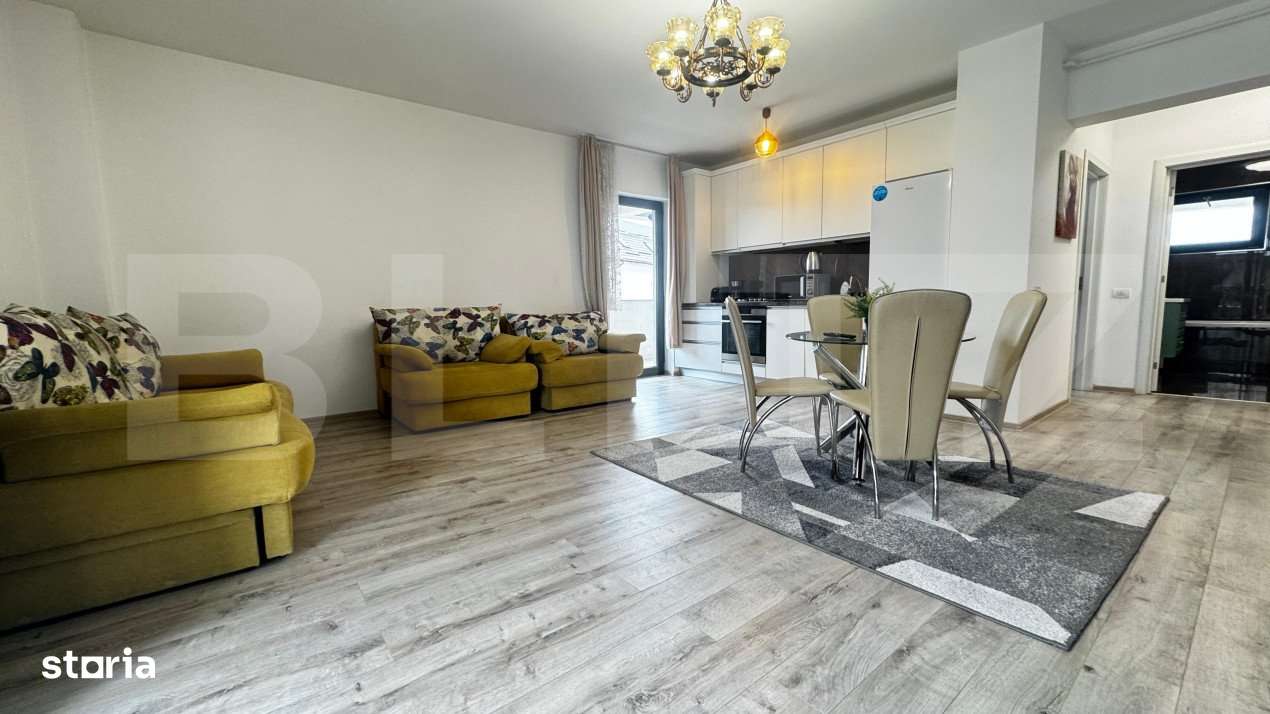 Apartament cu 2 camere, open space, zona Coresi Mall - Imagine principală: 1/19