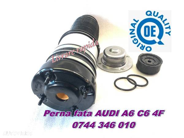 Perna aer fata / spate AUDI A8 D4, A8 D3 A6 C6, A6 C7, A7, Q7. Garantie. Pret cu Tva la 950 lei. - 1