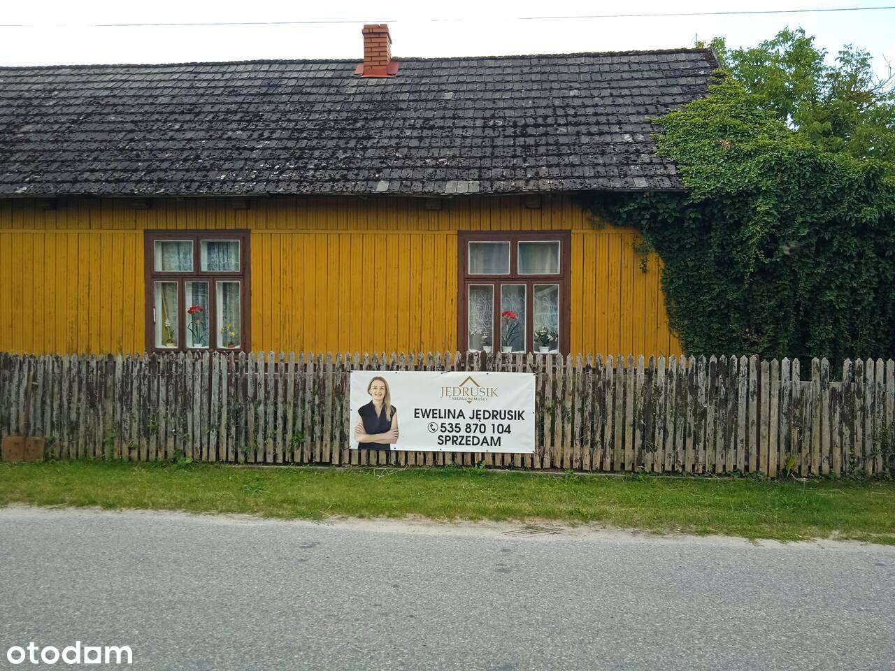 Wiejski dom drewniany w z dodatkowymi działkami rolnymi! NOWA OFERTA!