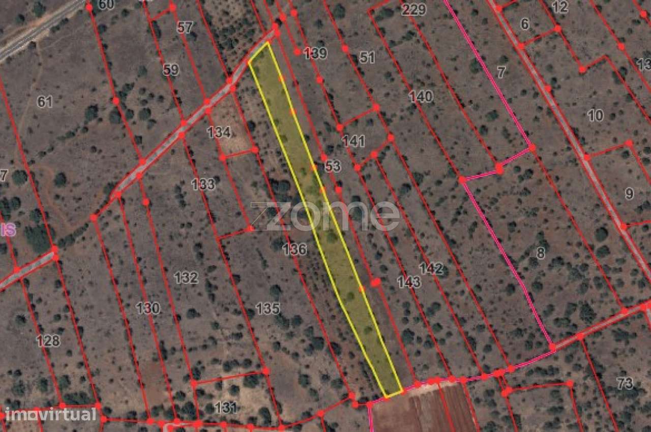 Terreno rústico com 6.440m2 em Messines - Grande imagem: 3/19