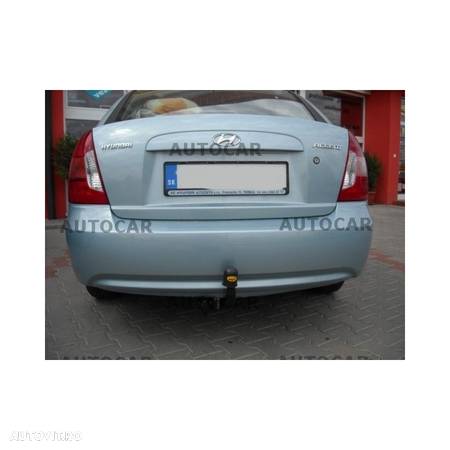 Carlig de remorcare pentru Hyundai ACCENT - 3/5(MC)4 usi( MCT ) - sistem semidemontabil -cu suruburi -- din 2006 - 7