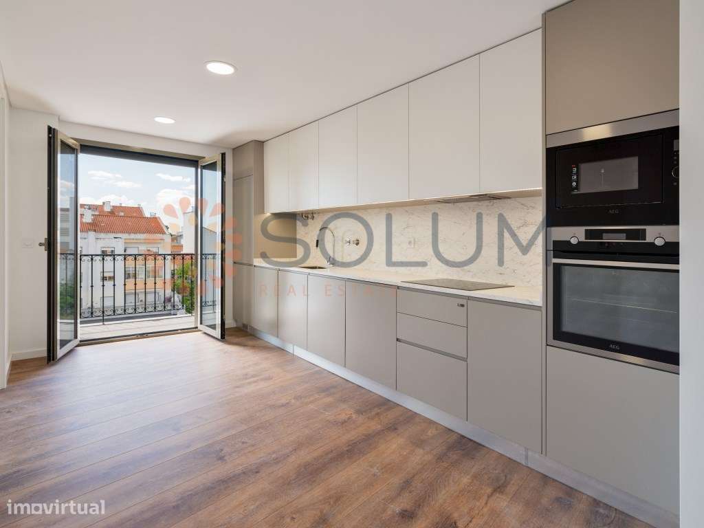 Duplex T3+1 novo com 2 Terraços - Montijo - Grande imagem: 4/24