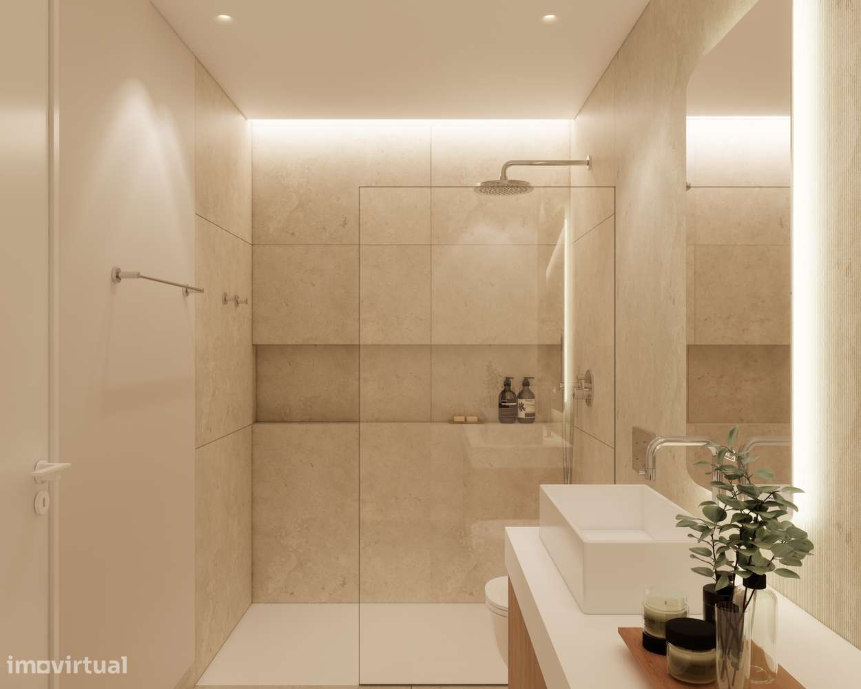 Apartamento T1 com varanda no Empreendiento São Félix Prime-13