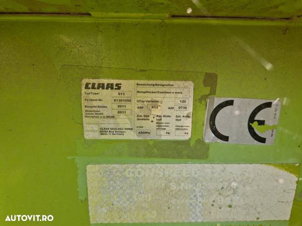 Claas 12R 75 Heder Porumb - 8