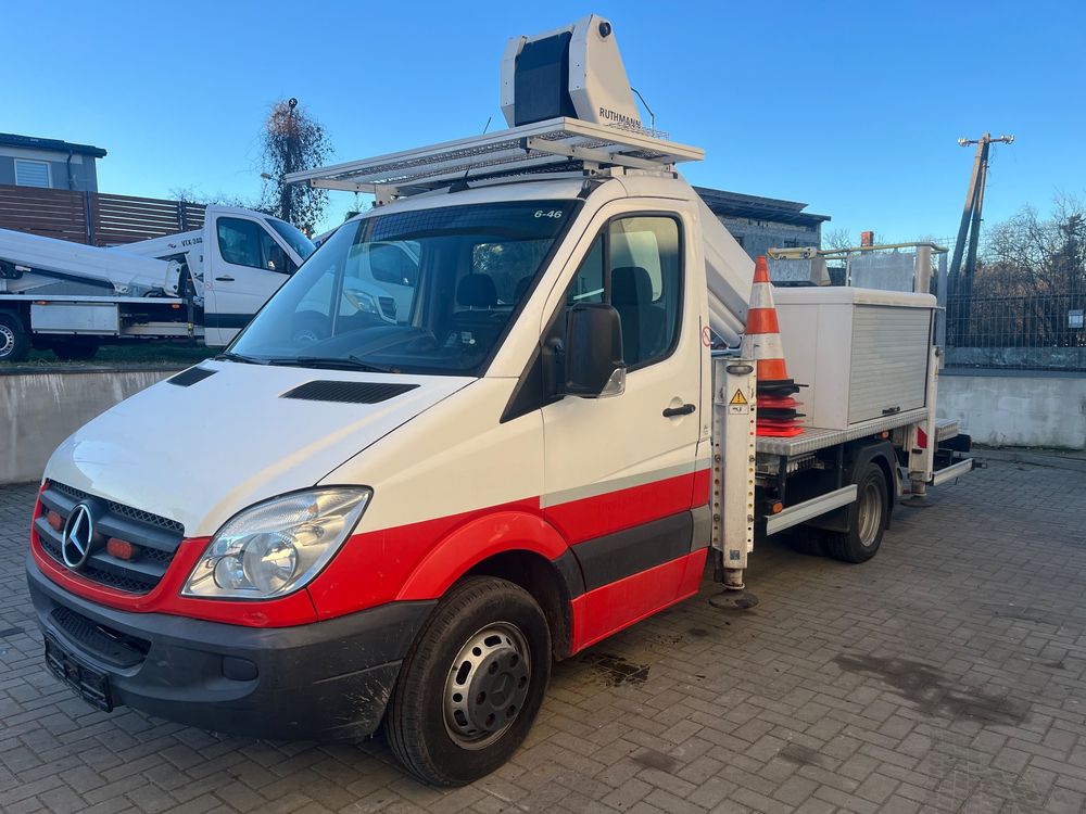 Podnośnik Koszowy 22 Metry Ruthmann UDT Zarej Zwyżka 14 w Bok