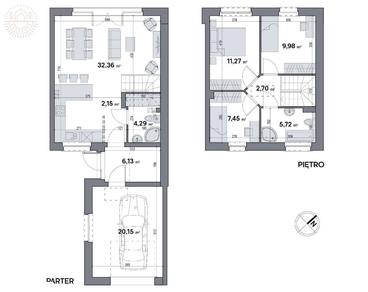 gotowy dom z garażem i ogrodem okolica Wrocławia - Pełny obrazek: 4/12