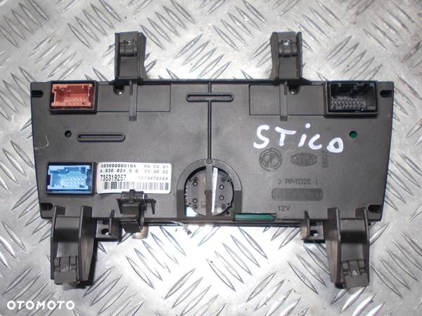 Fiat Stilo panel klimatyzacji - 2