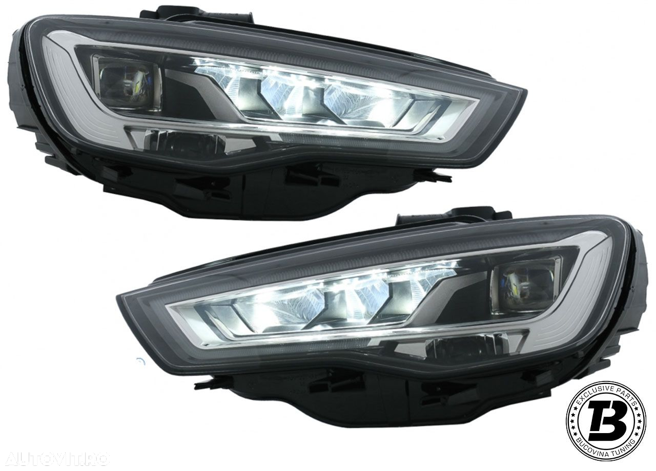 Faruri LED compatibile cu Audi A3 8V Xenon Design - 8