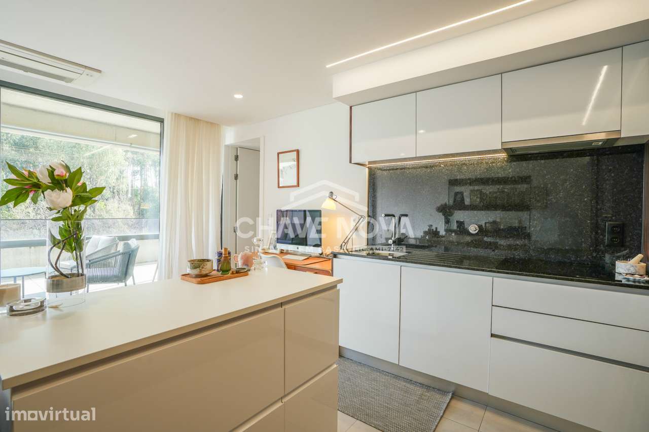 Apartamento T1 Como Novo c/ Lugar Garagem em Mafamude(El Corte Inglés) - Grande imagem: 4/20