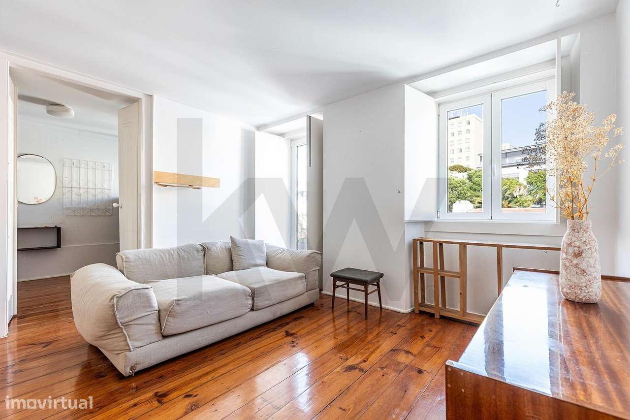 Arrendamento T2+1 Renovado na Lapa, Lisboa - Grande imagem: 3/28