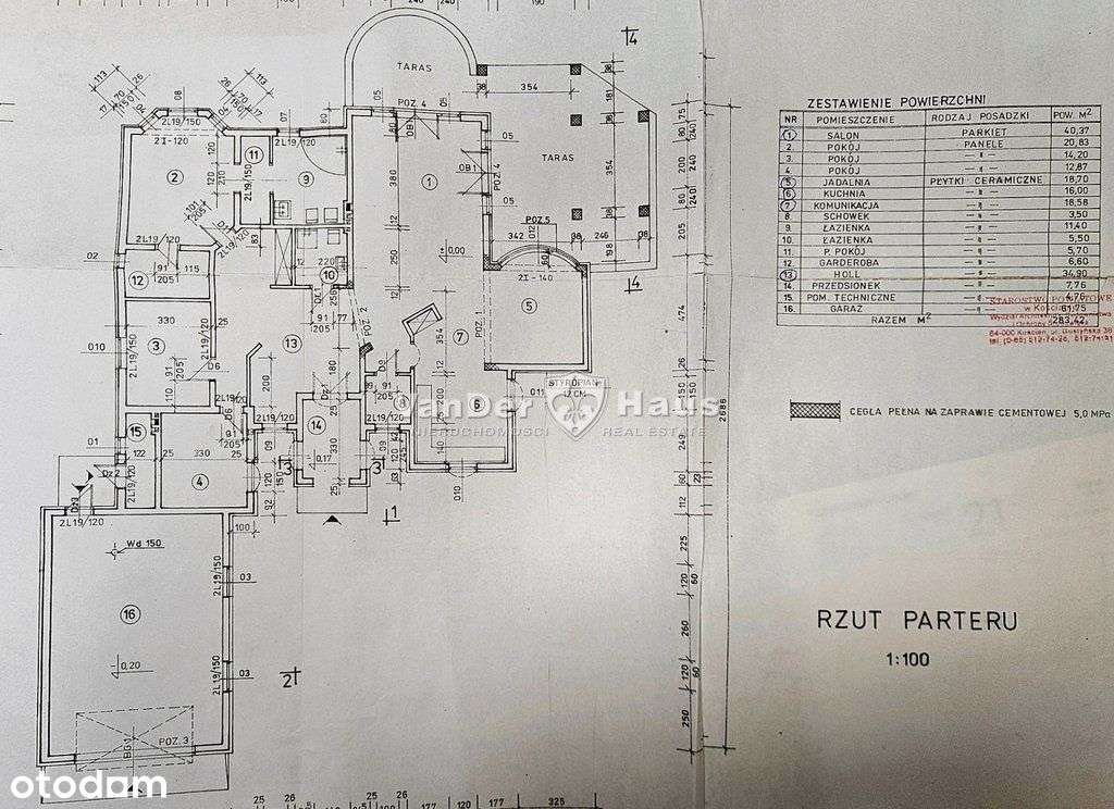 Dom w stylu hiszpańskim, duża działka, sauna-19