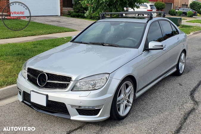 Bara Fata Mercedes C-Class W204 S204 C204 (2007-2015) Facelift C63 Design- livrare gratuita - 11