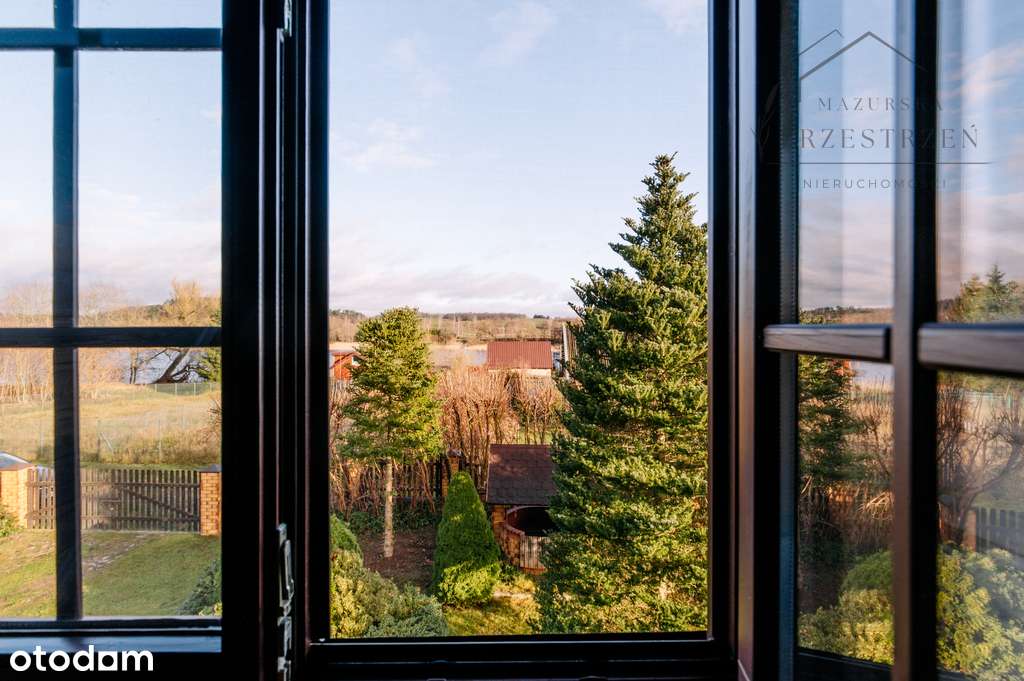 Całoroczny domek 30 m od jeziora, działka 1200 m²-9