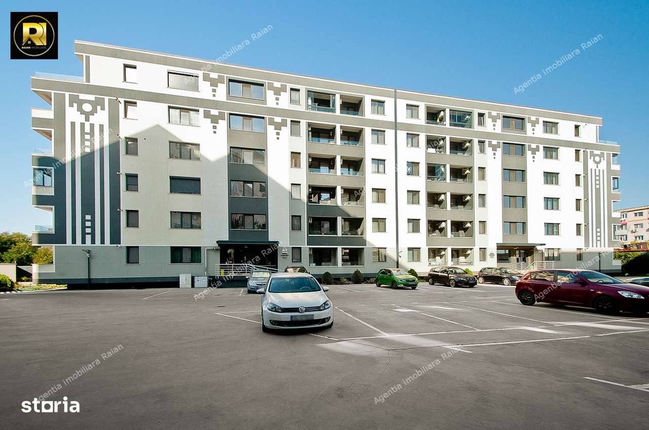 Vanzare apt modern cu 2 camere,terasa 40mp,in Galati,Micro 17,bloc nou - Imagine principală: 1/8