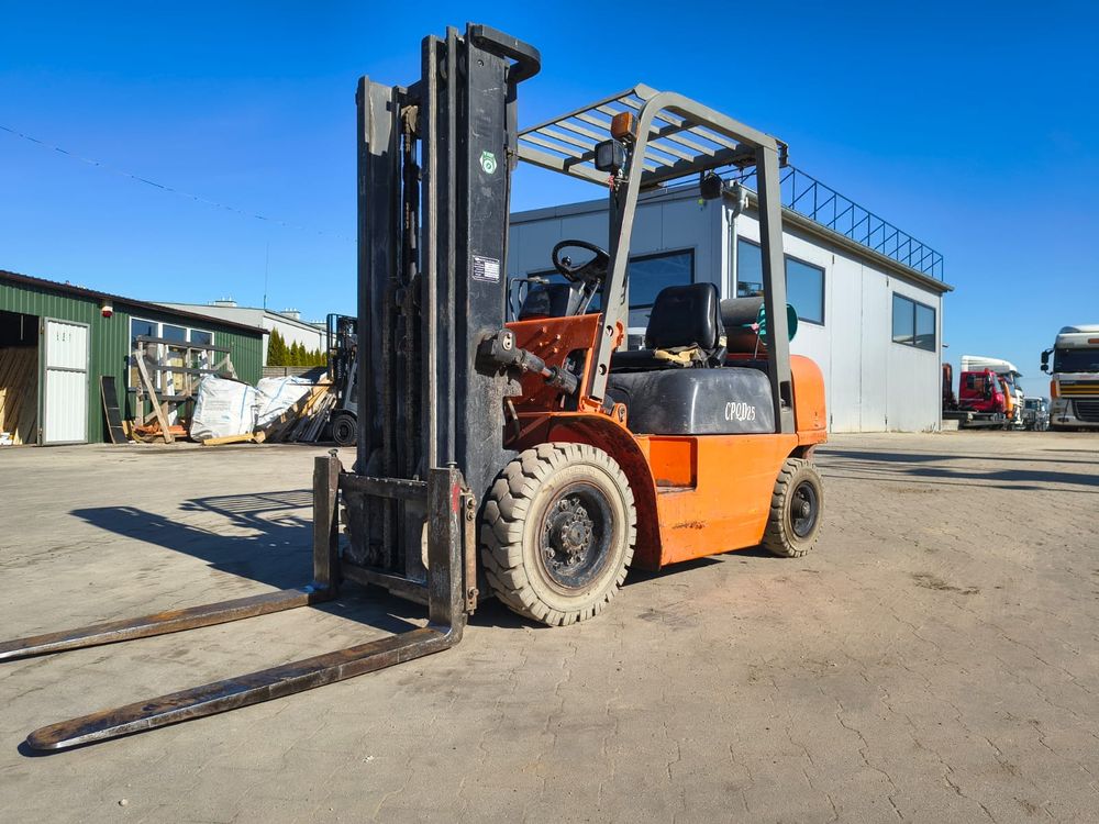 Cpqd25  jac cpqd25 1.7t maszt triplex 4500mm wolny skok lpg 2008