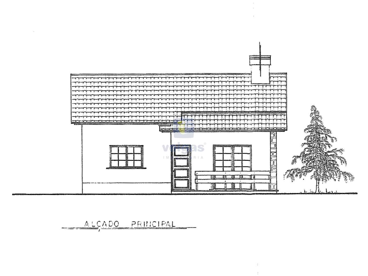 Moradia térrea isolada T3 em Vila Cã, Pombal, com sótão e terreno com-26