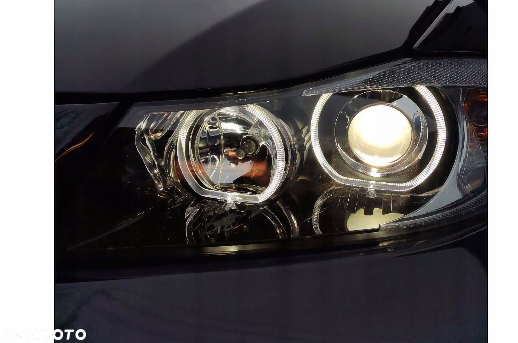 Reflektory BMW E90 E91 2005-2011 Ringi LED H7 DEPO - Oryginalne Lampy - 7