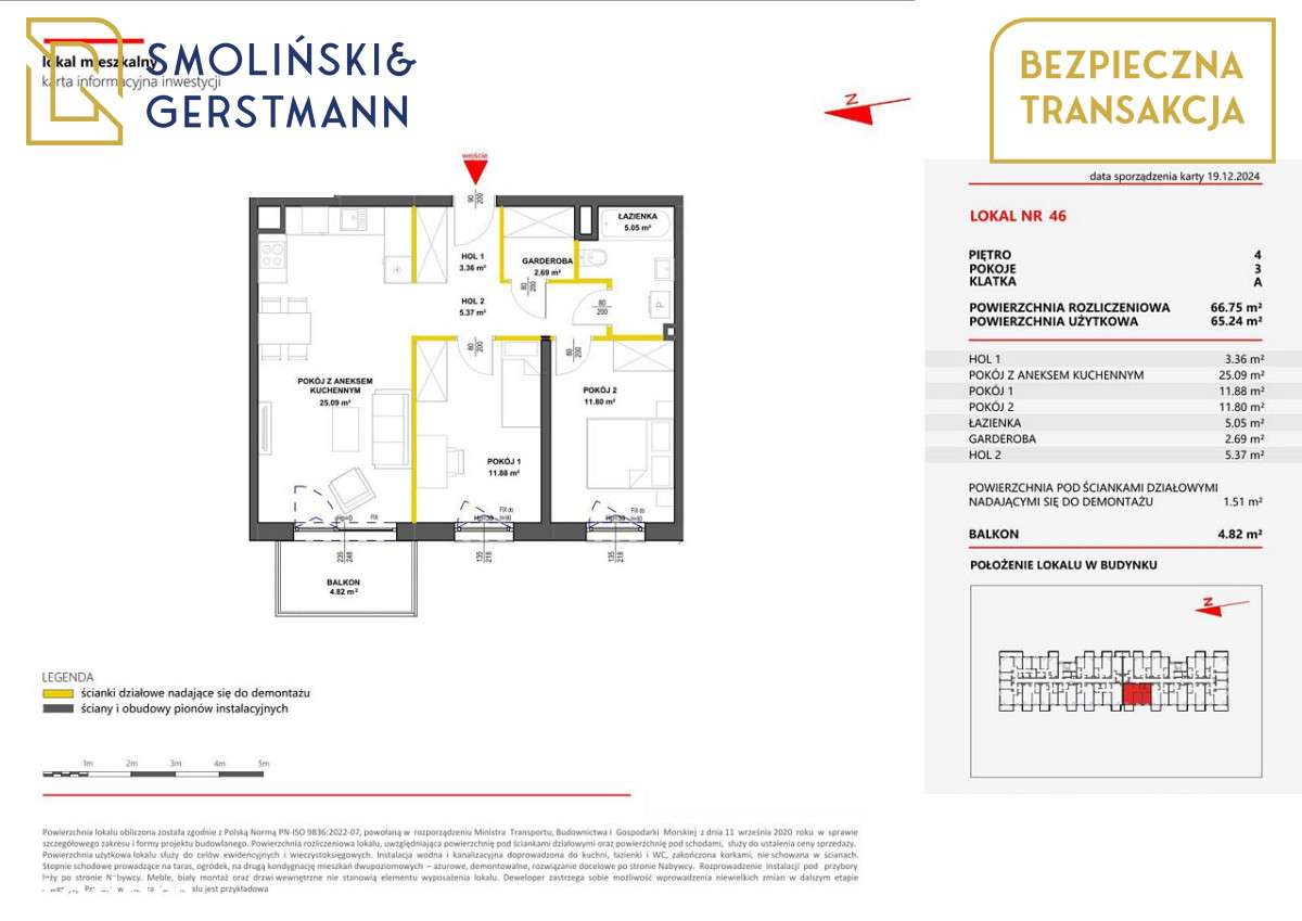 10 450 PLN/m2 w nowym budynku Gdynia Cisowa-9