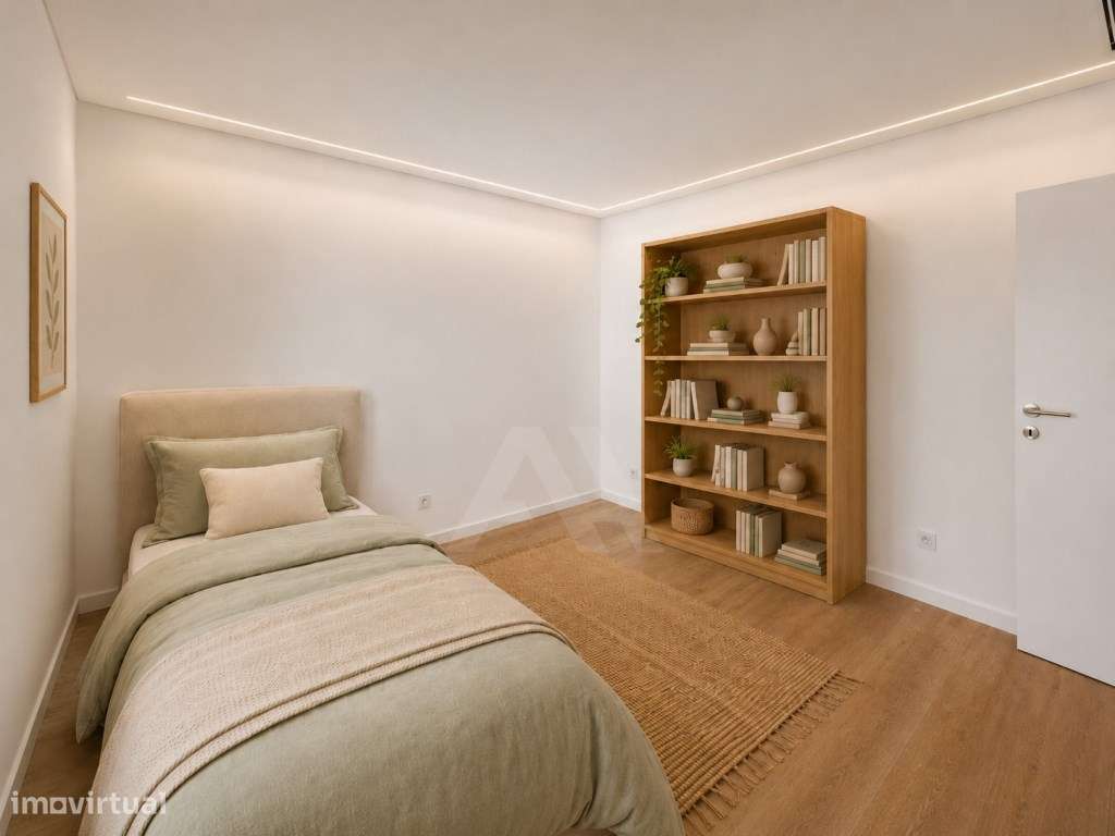 Moradia T5 na Amoreira com vista mar, piscina e jardim privativo-35