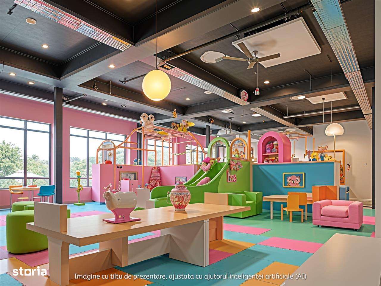 Spatiu comercial  industrial  de inchiriat  Loc de joaca pentru copii - Imagine principală: 2/16