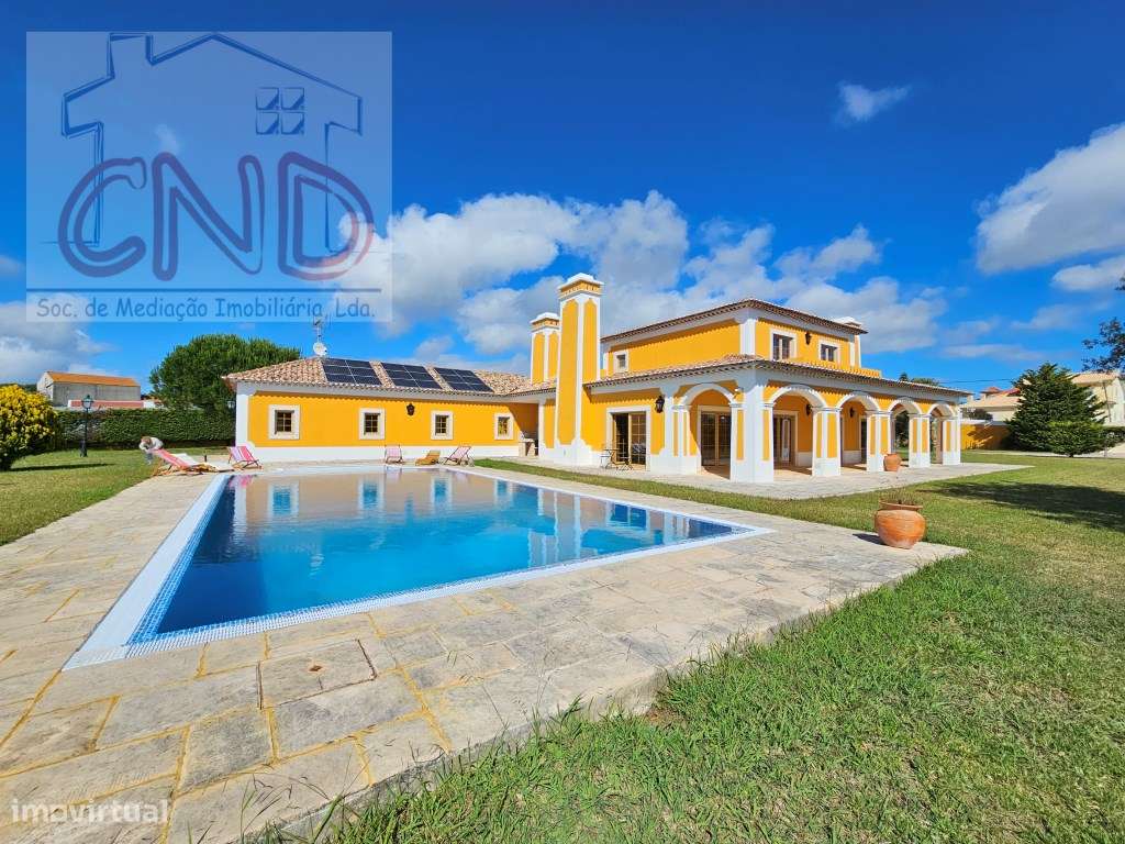 MAFRA - QUINTA, moradia de arquitetura Tradicional- piscina.-0