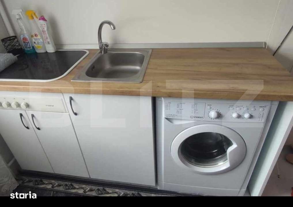 Garsoniera, 12 mp, renovata, zona Burdujeni-3