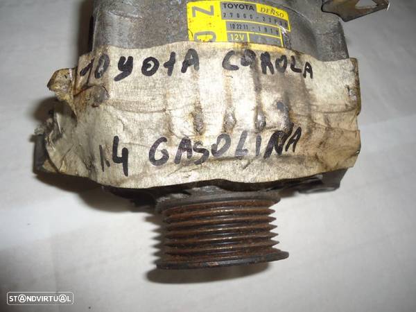 Alternador Toyota Corolla 1.4 Gasolina - 4