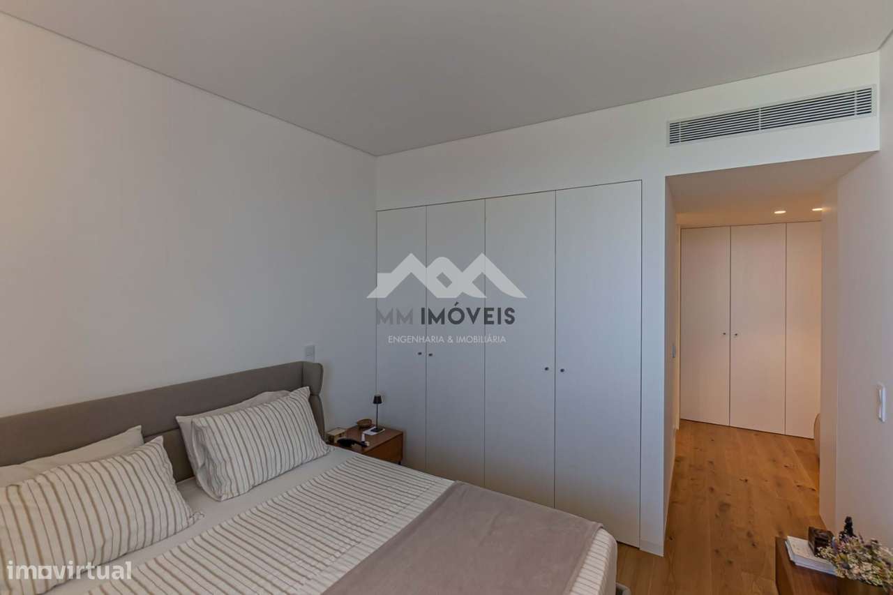 T3 Luxo Último Piso | Leça da Palmeira | Vistas de Mar | Varanda a Poe-33