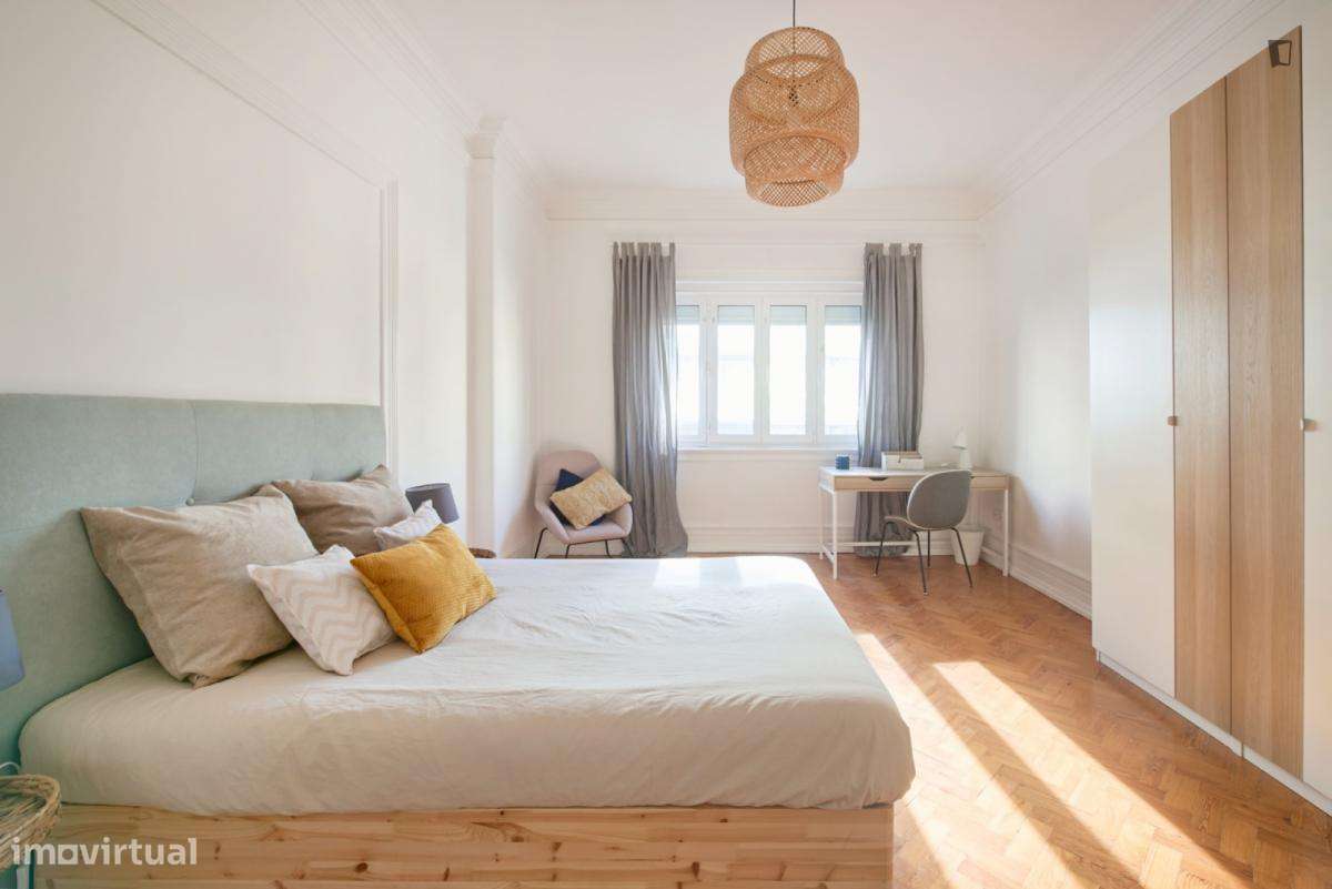 Quarto - localizado em Marquês de Pombal Lisbon - Grande imagem: 3/15