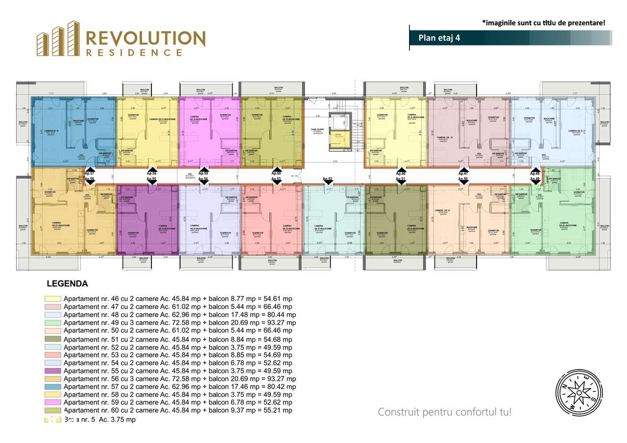 COMISION 0% - Apartamente 3 camere - Margeanului 1B-A1, Baia Mare-8