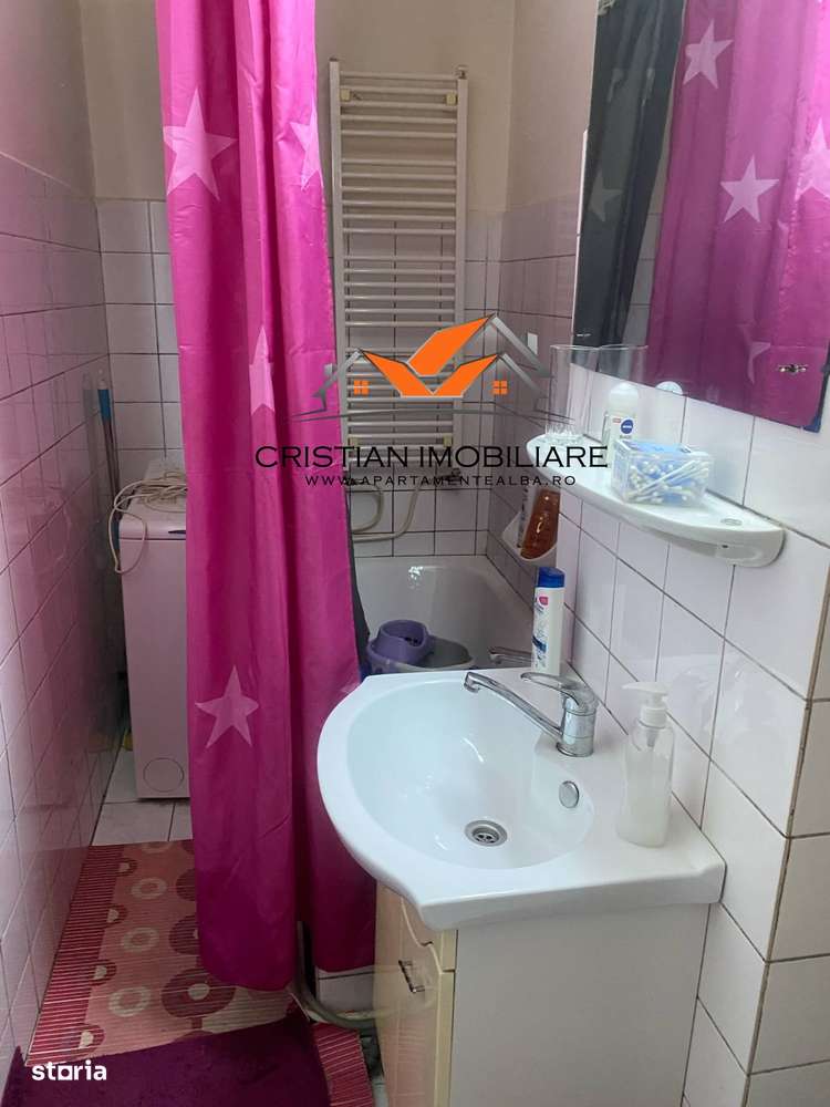 Apartament o camera, Parter, mobilat, utilat, bloc de apartamente !-3