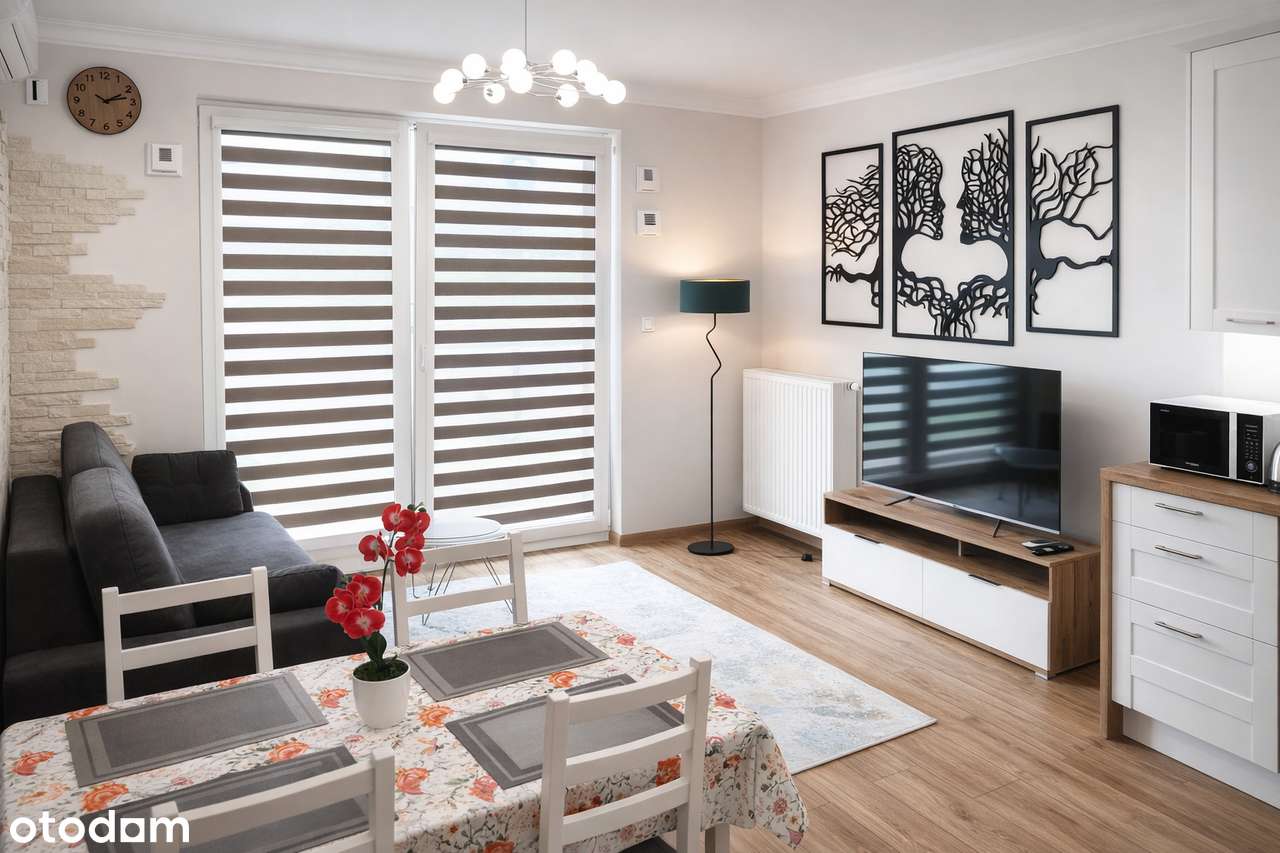 47 m2 - NOWE osiedle  |  Stylowe 2 pokoje |  Wysoki standard  | Klima