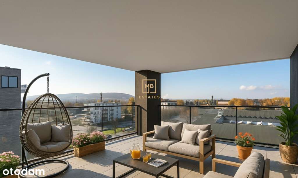 Wykończony nowoczesny apartament z tarasem - Pełny obrazek: 4/7