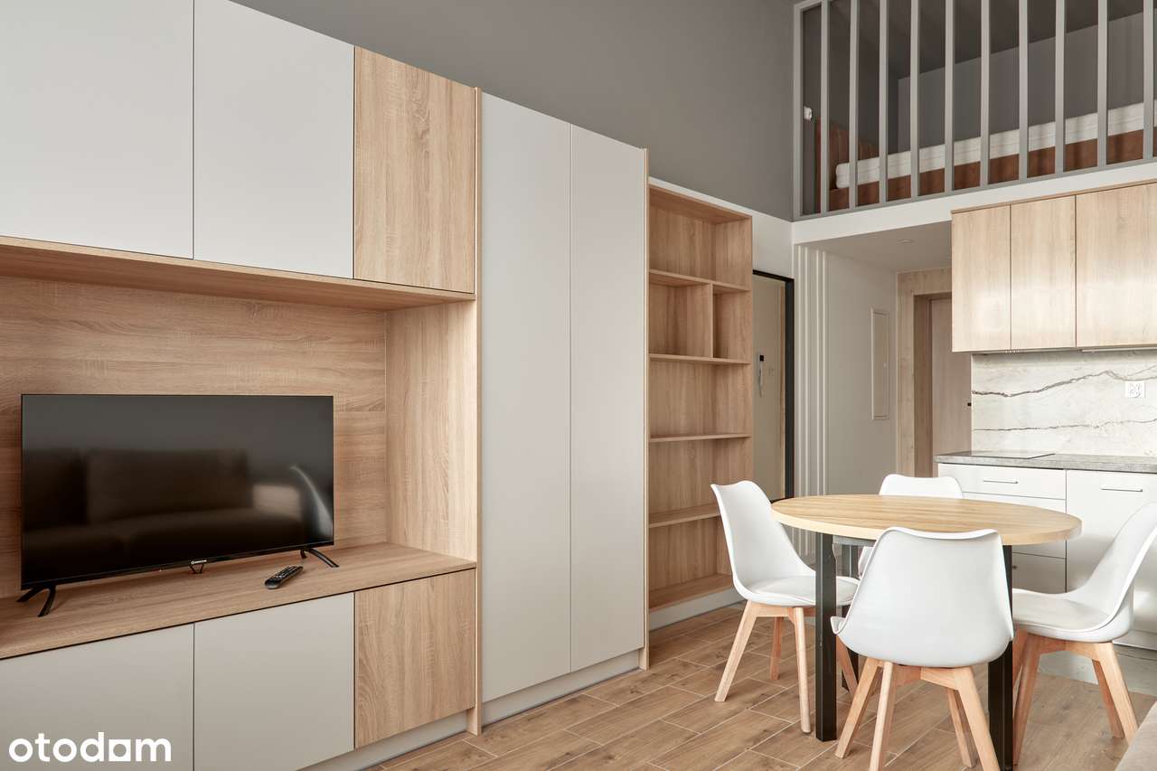 Elzam Tower | Mieszkanie 1-pok. z antresolą na wynajem - Pełny obrazek: 5/14