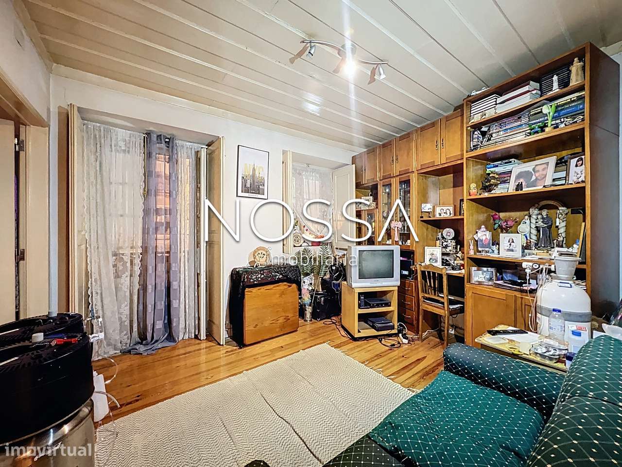 Apartamento T1 | Rua do Bem Formoso | 38 m² | 1.º Andar | Varanda |... - Grande imagem: 3/27