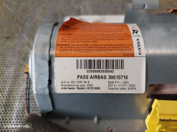 Airbag Passageiro Volvo V50 (545) - 3