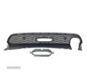 DIFUSOR TRASEIRO MINI COOPER F55 F56 LOOK JCW PRETO - 3