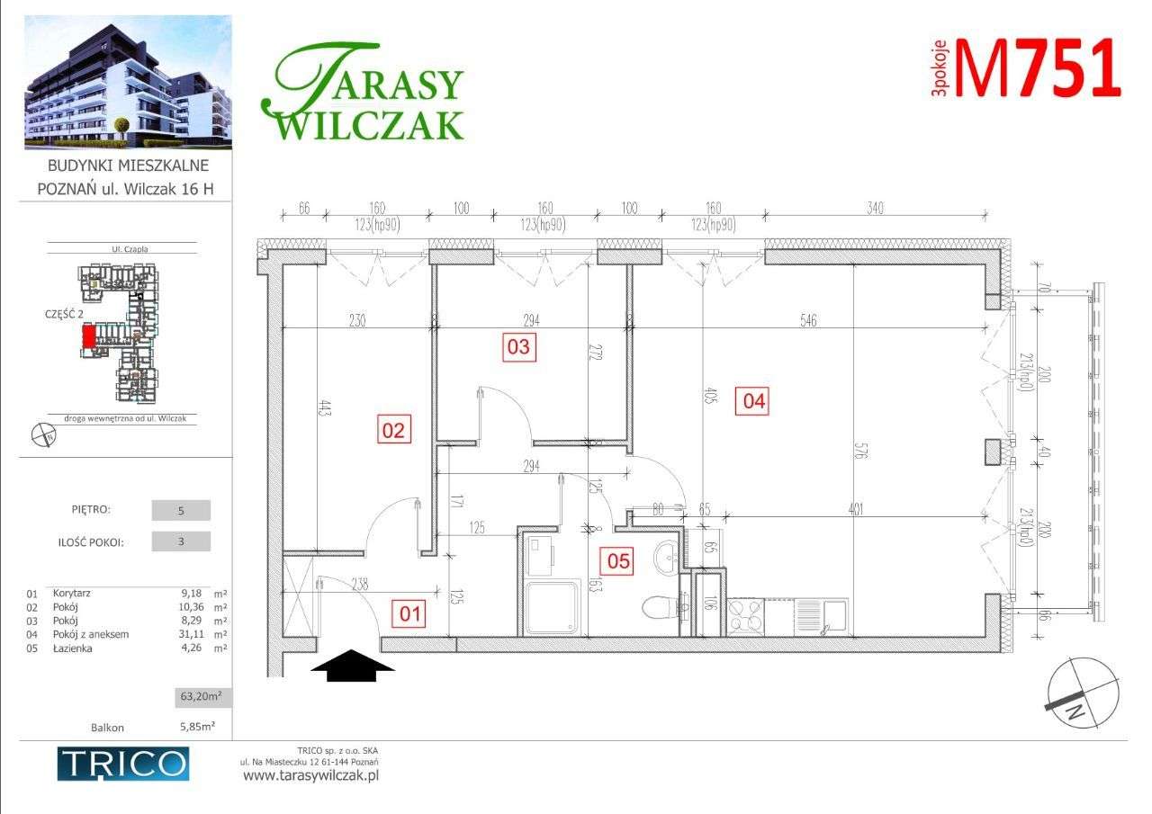 Tarasy Wilczak - IV etap PŁATNOŚĆ 20/80 - Pełny obrazek: 2/7