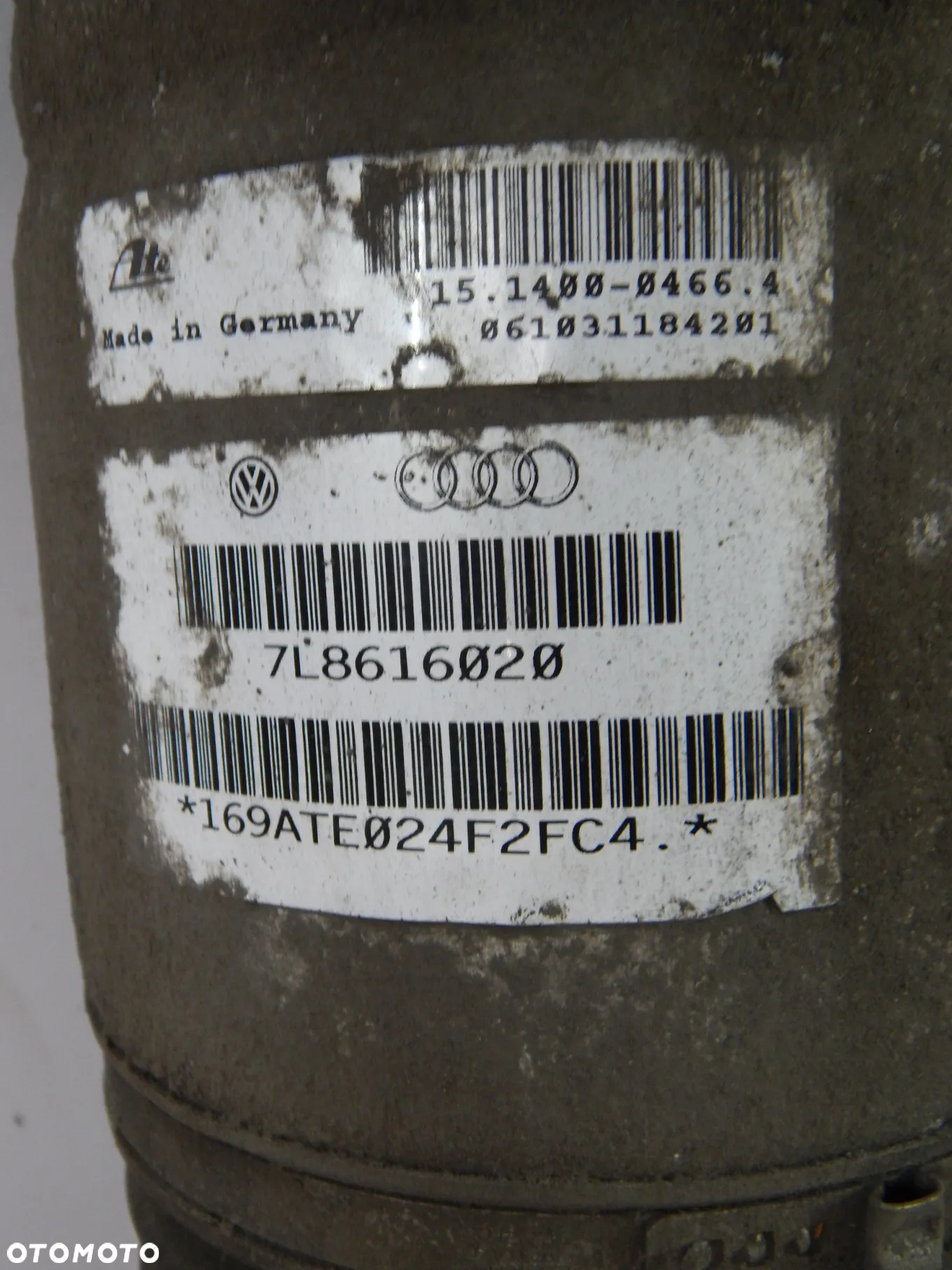 Amortyzator tył NIVO miech VW Touareg Audi Q7 4L cayenne 02-14 Łuków części - 10