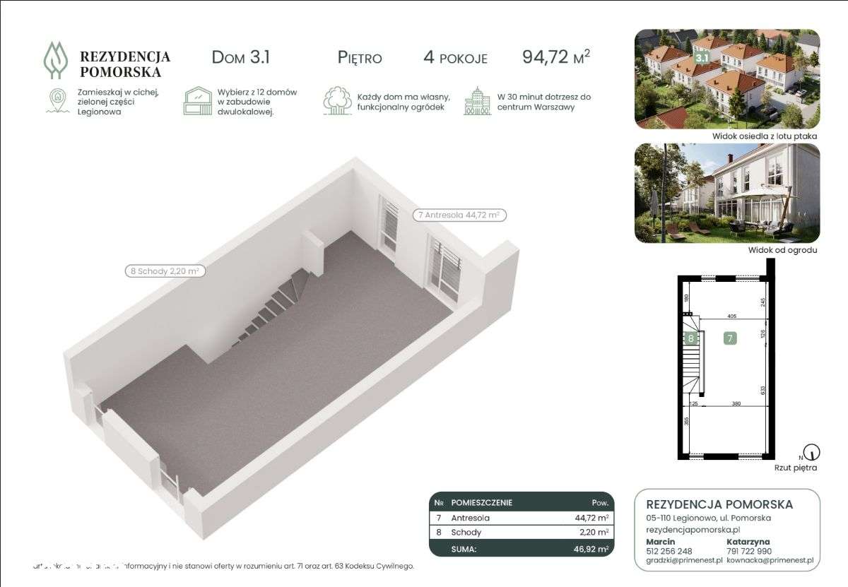 Rezydencja Pomorska- domy w Legionowie-13