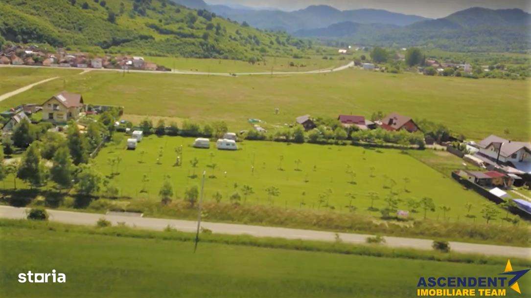 Film! Parcela urbanizata documentata, pe 1183 mp, cu PUZ Rasnov - Glaj - Imagine principală: 4/12