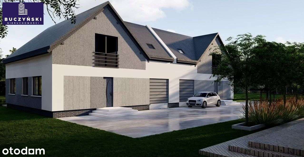 Działka z pozwoleniem na budowę 4 domów.-15