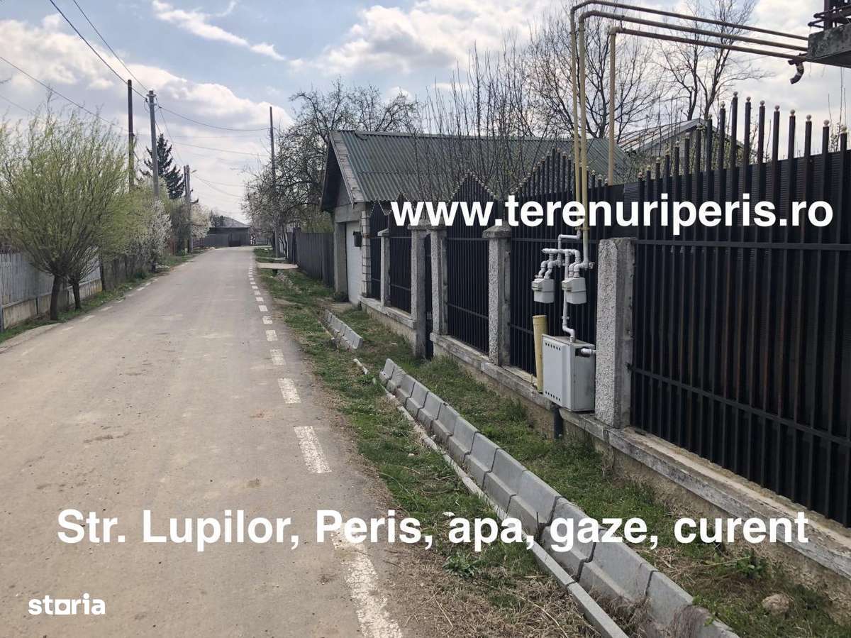 Teren Peris 5000-8700mp in rate 1000 eur/luna langa Tancabesti, Snagov - Imagine principală: 1/8